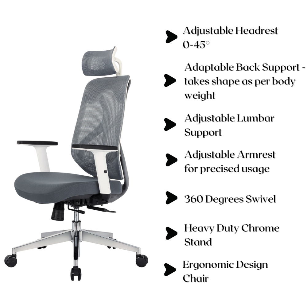 Libra Pro High Back Chair Breathable Mesh Fabric