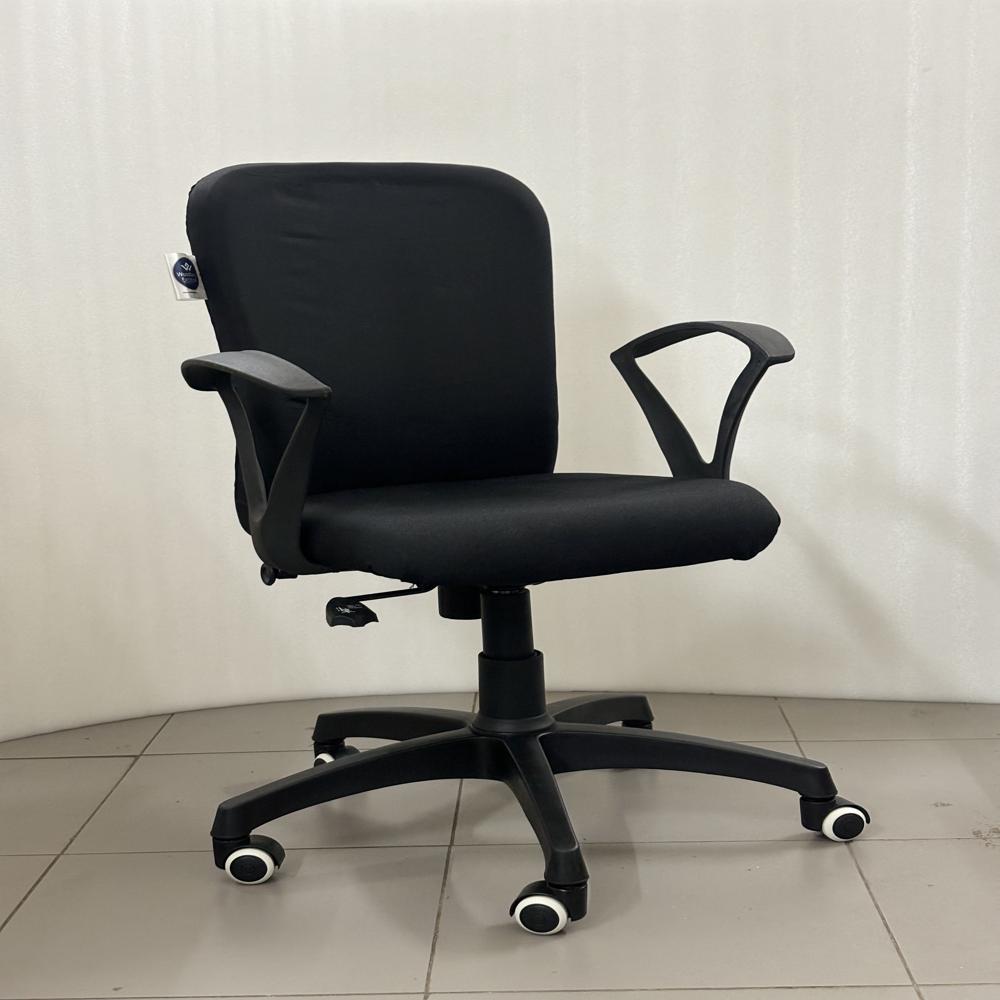 Epoch Mid Back Ergonomic Revolving Office Desk Chair Black
