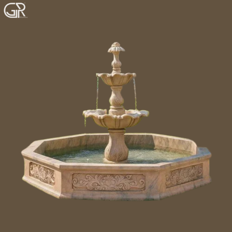 Stylish Sandstone Water Fountain, (Ht-5ft)