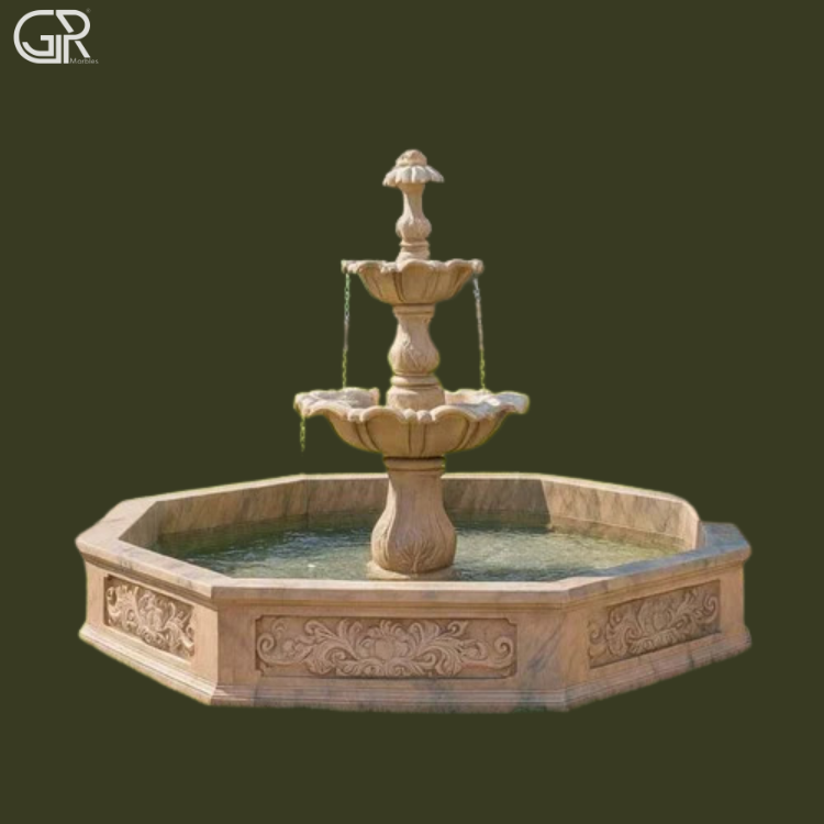 Stylish Sandstone Water Fountain, (Ht-5ft)