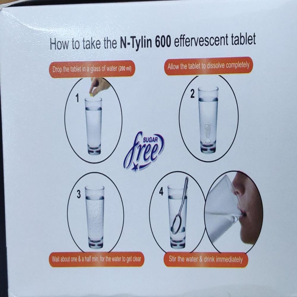 TABLET N-TYLINE 600 mg