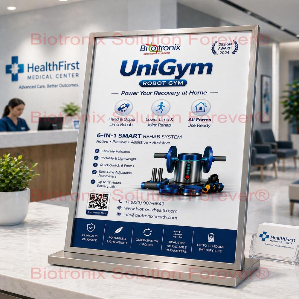 UniGym Smart Robot Gym for Occupational Therapy Rehabilitation