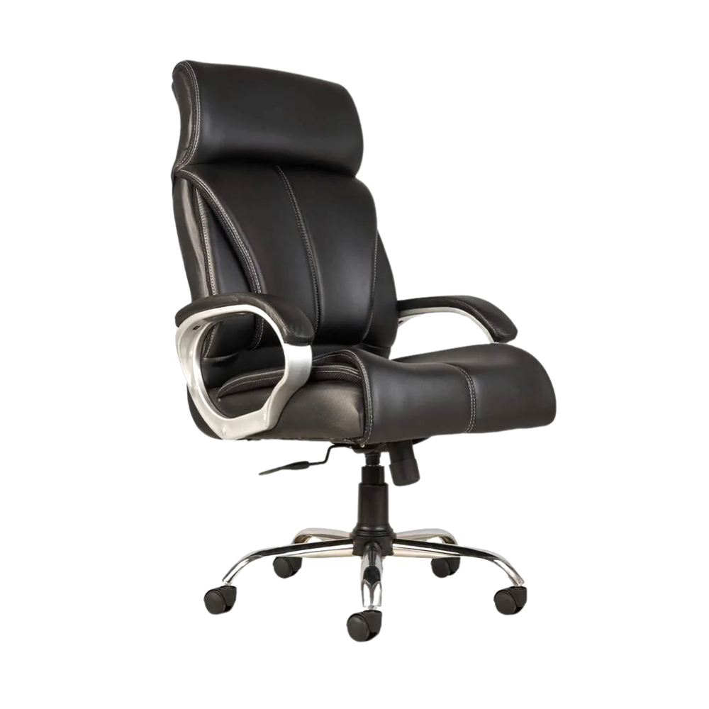 Royale High Back Boss Revolving Office Chair Black 