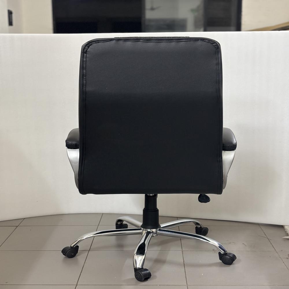 Jute Sense High Back Black Chair