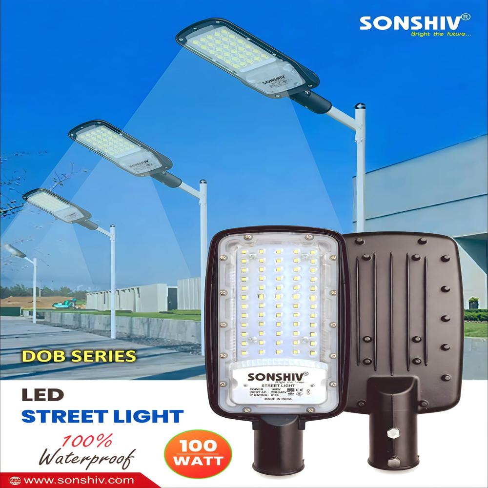 100w Led Street Light - Color: White