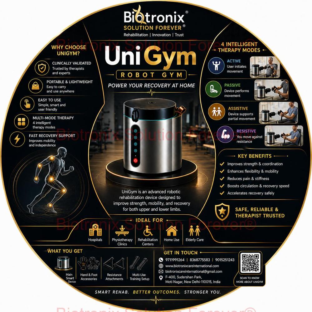 UniGym Smart Robot Gym for Occupational Therapy Rehabilitation