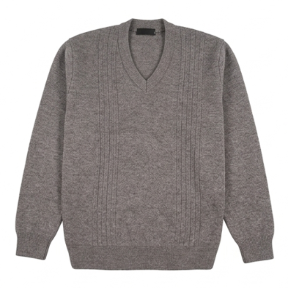 Mens Plain Sweater - High-quality Soft Fabric, Full Sleeves For Warm Winter Comfort