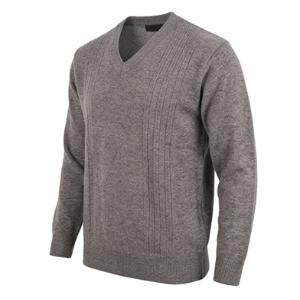 Mens Plain Sweater - High-quality Soft Fabric, Full Sleeves For Warm Winter Comfort