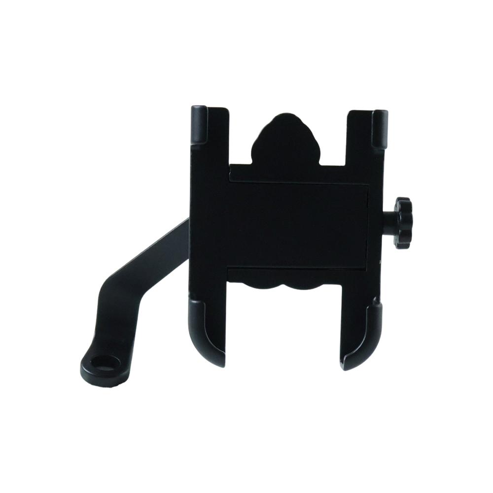 Mobile Phone Holder View Mirror Mount Solid Metal Cradle for Bike and Phones