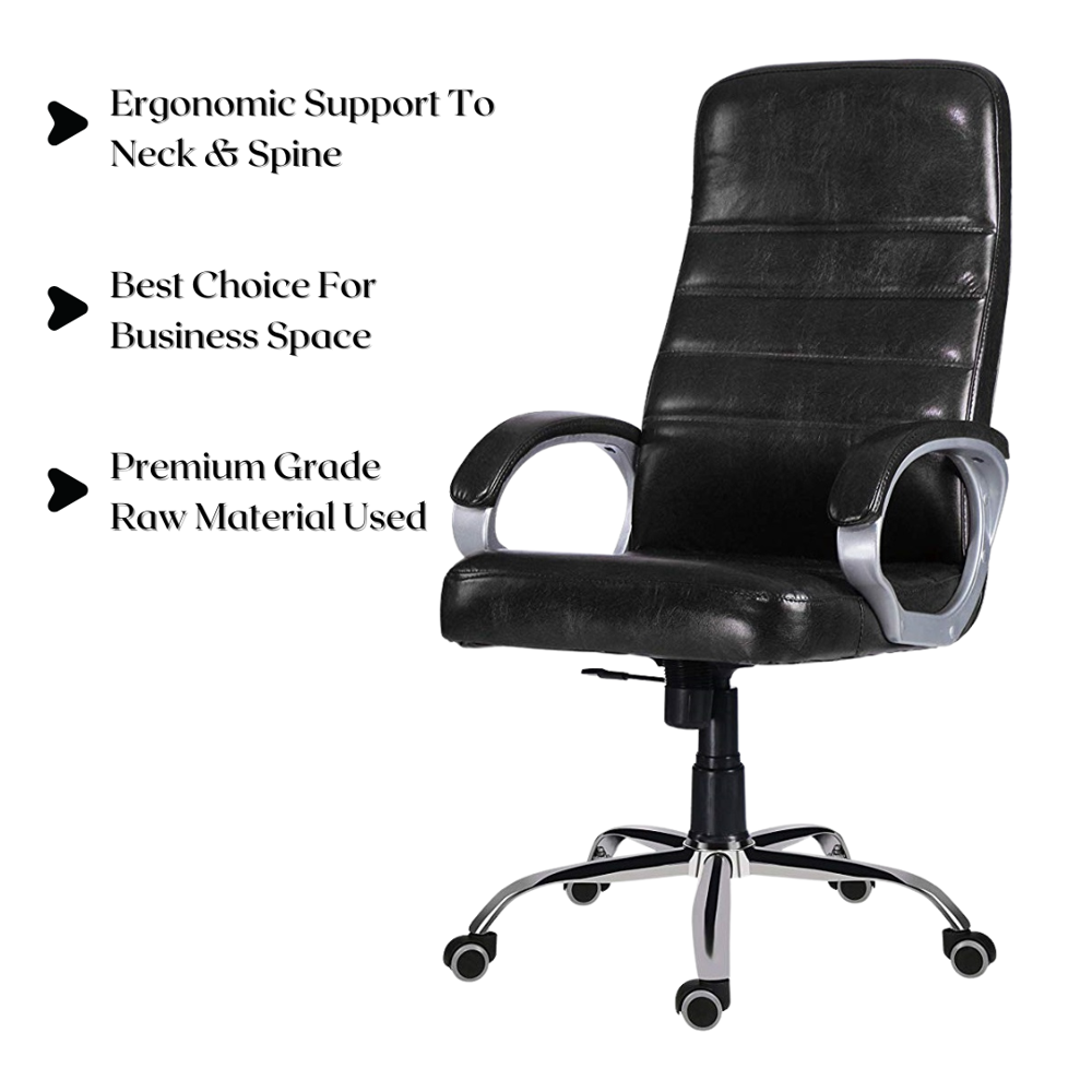 Zen High Back Executive Office Chair Black