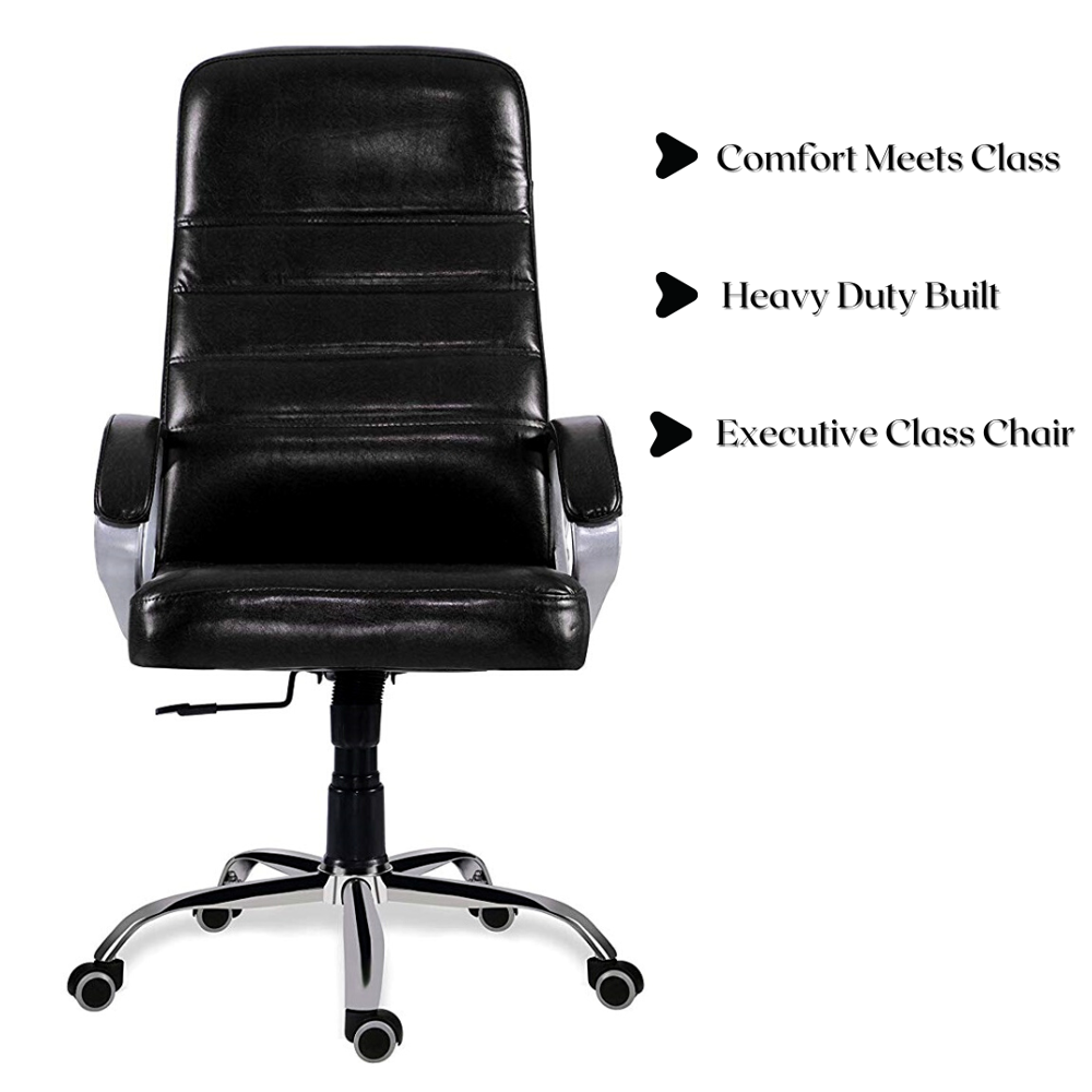 Zen High Back Executive Office Chair Black