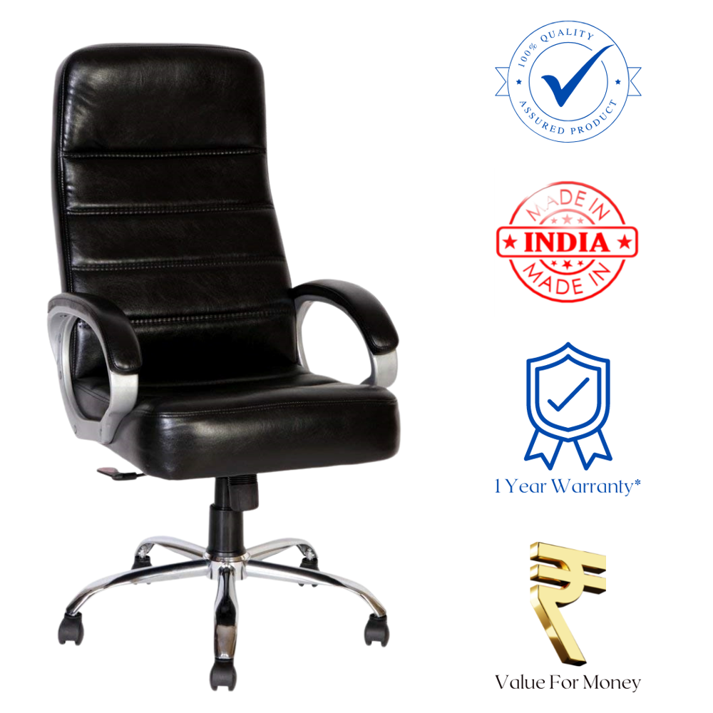 Zen High Back Executive Office Chair Black