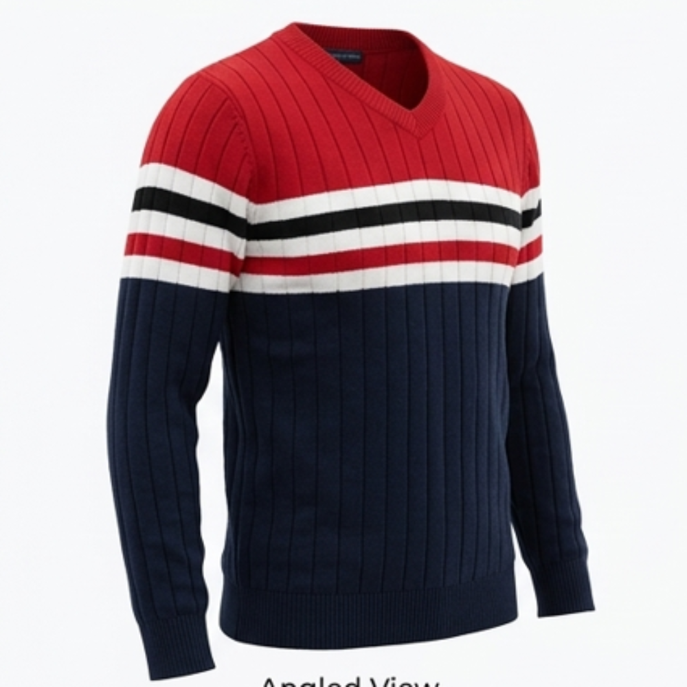Mens Full Sleeve Pullover - Knitted Material, All Sizes, Multicolor | Long Sleeves, Designed For Men To Combat Cold Winds