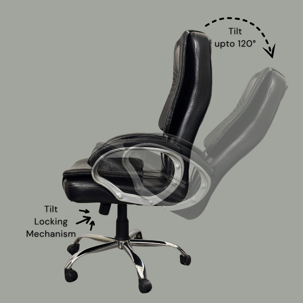 Furnishings Tusker Ergonomic High Back Revo Office Chair