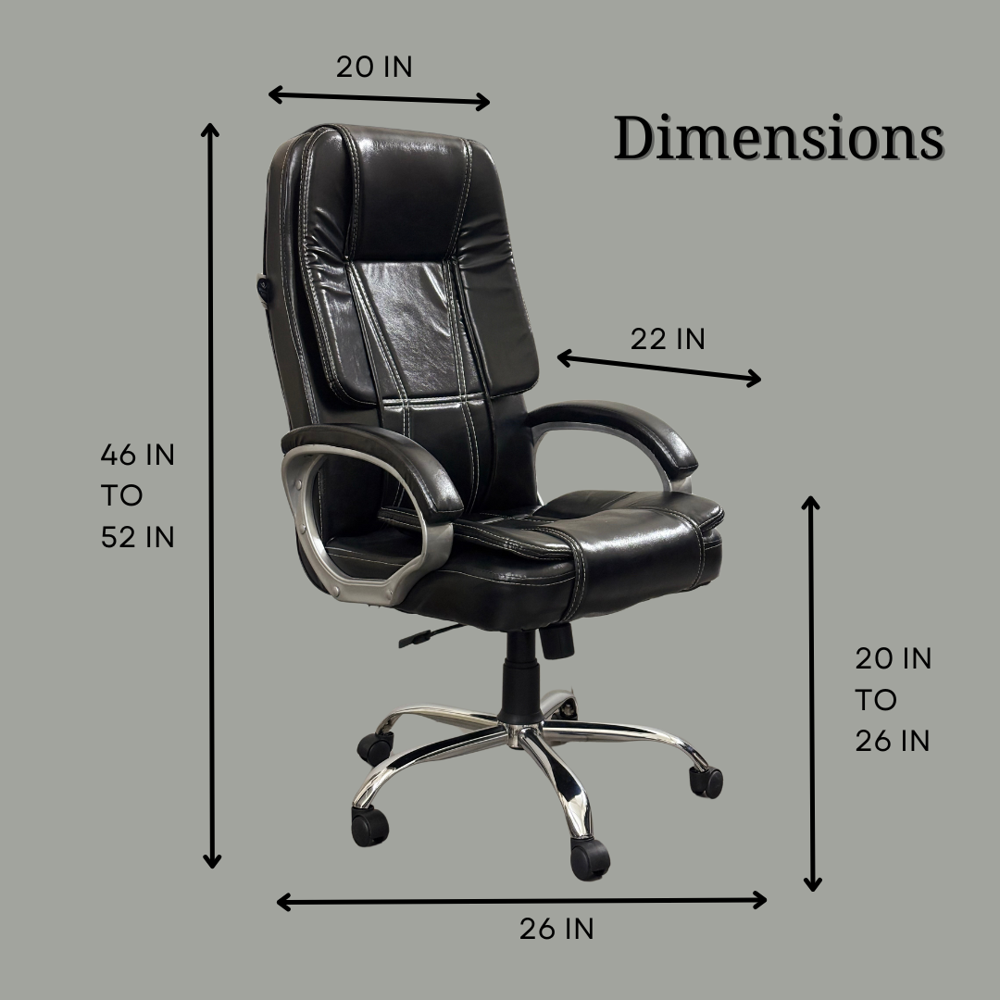 Furnishings Tusker Ergonomic High Back Revo Office Chair