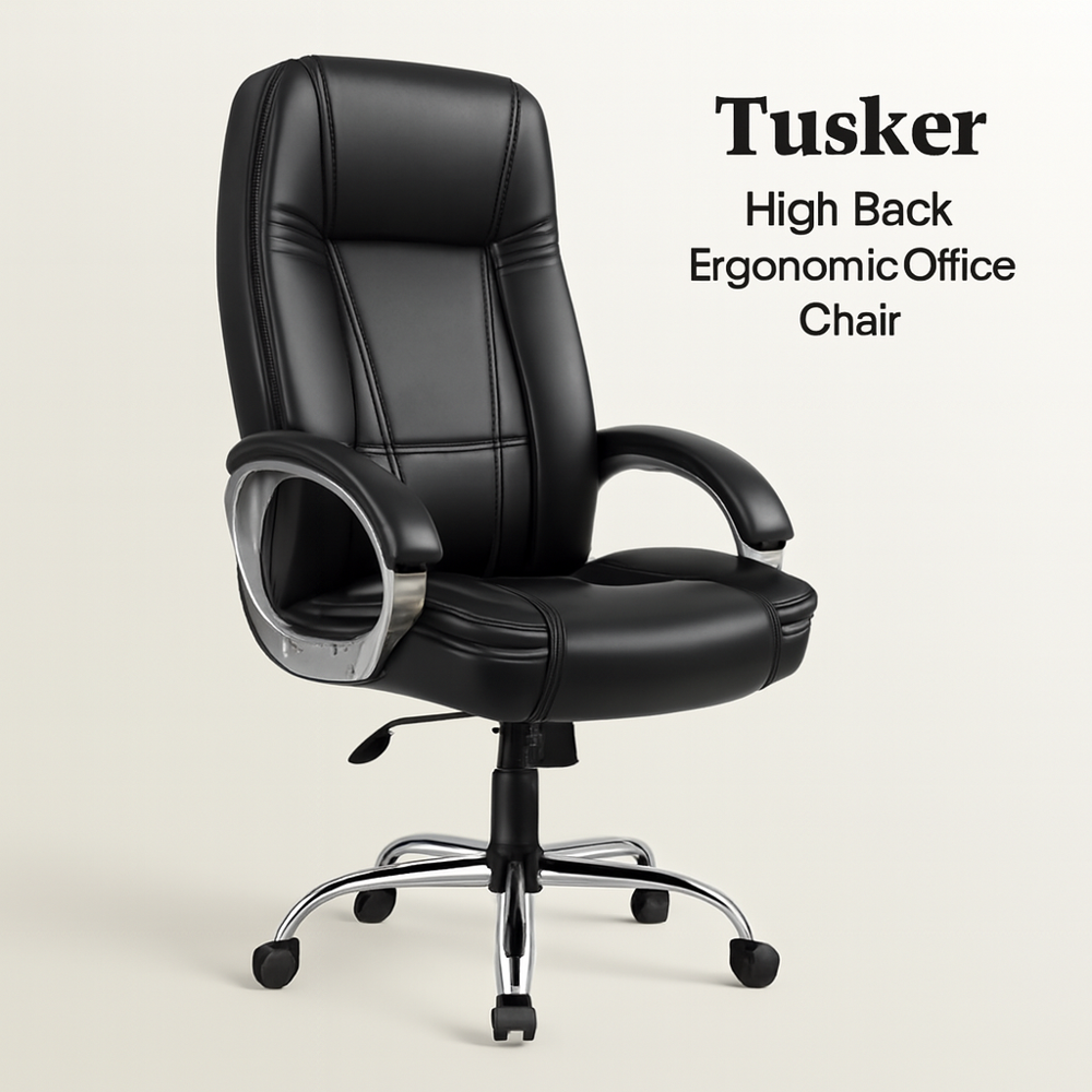 Tusker Ergonomic Leatherette Revo Office Chair