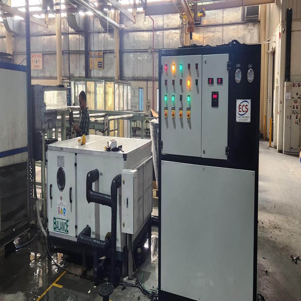 30tr Air Cooled Chiller Single Ckt - Cooling Coil Material: Copper Tubes With Aluminium Fins