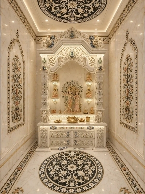 Marble home temple