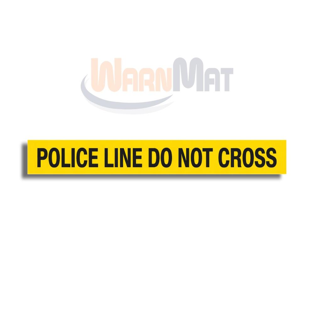 White Barricade Caution Tape - Lldpe Material, 3-inch Width, White Color | Visible Safety Tool For Barrier And Hazard Indication