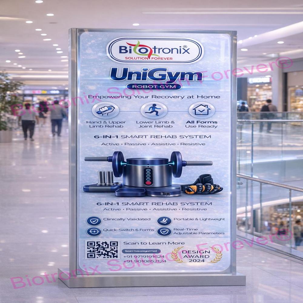UniGym Compact Physiotherapy Rehab Robot for Everyday Therapy