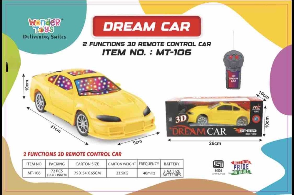 MT106 3D Dream Car