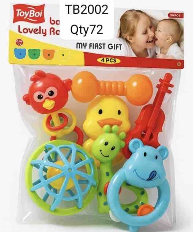 TB-2002 7 Pcs Rattle Set