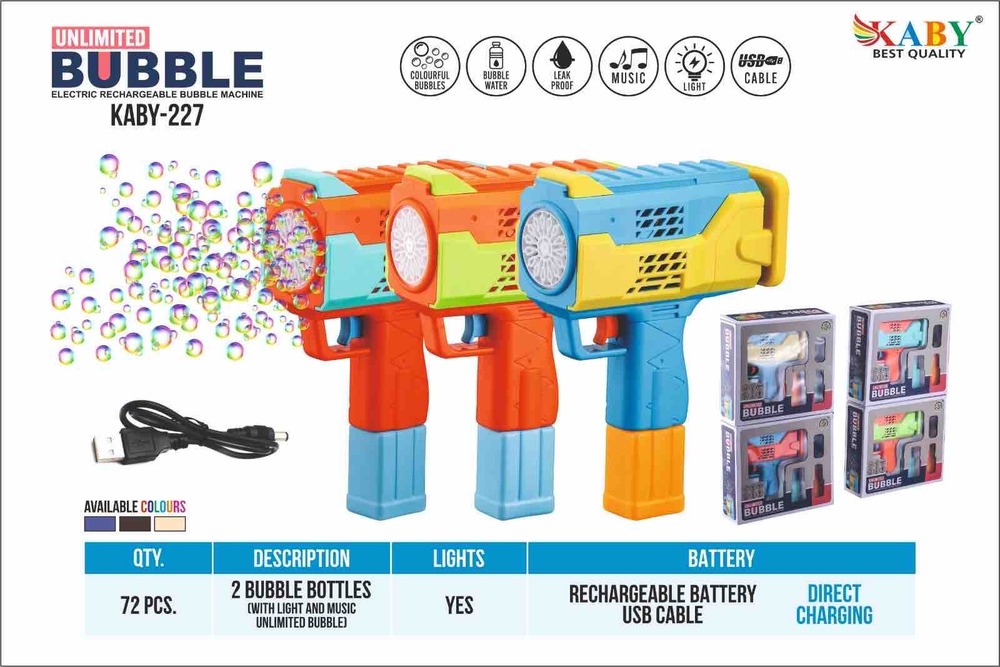 Unlimited Bubble Gun