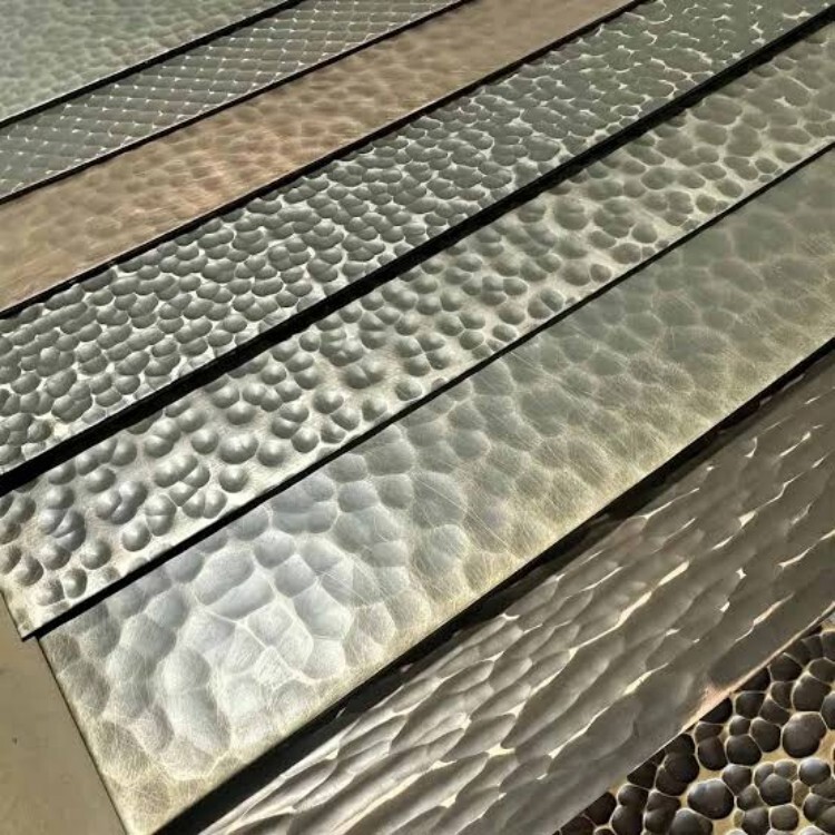 Hammered Ss Sheet - Dimension (L*W*H): 2438 Mm X 1219 Mm X 1.0 Mm