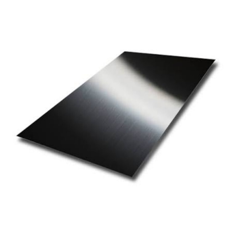 Black Stainless Steel Sheet - Stainless Steel 1mm, Black, Polished Mirror-Like Surface, Enhanced Oxidation Resistance