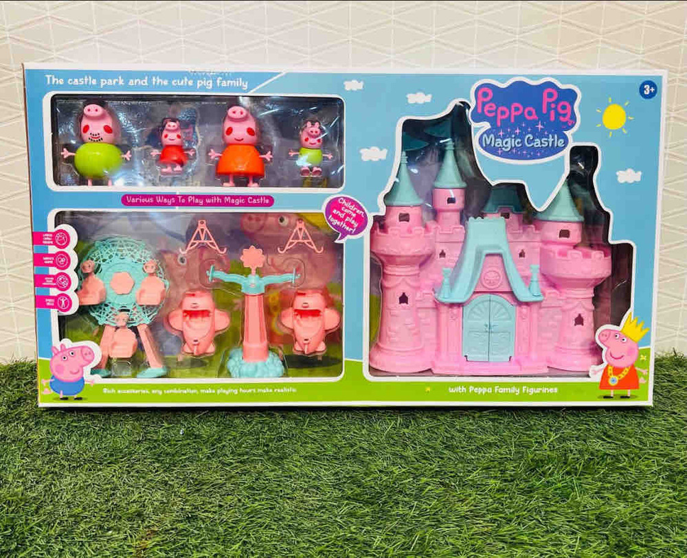 Peppa Magical Castle Set With Playing Equipments