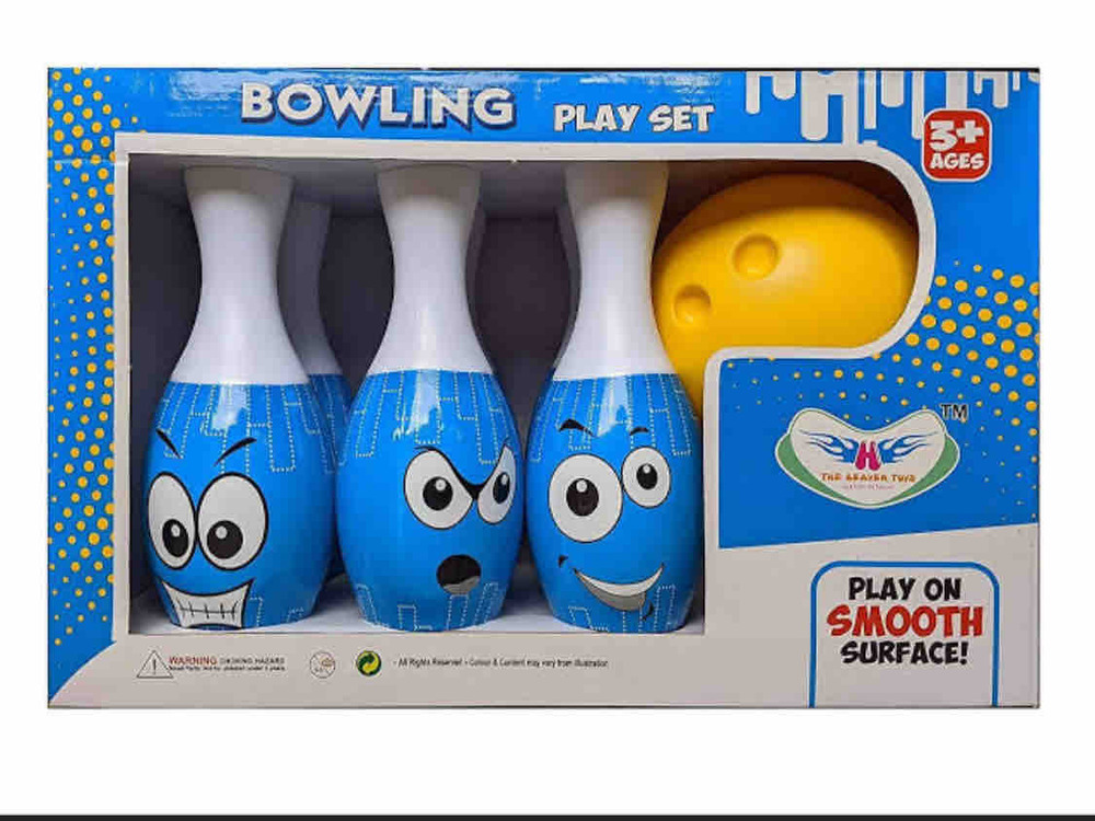 6 Pcs Big Super Bowling