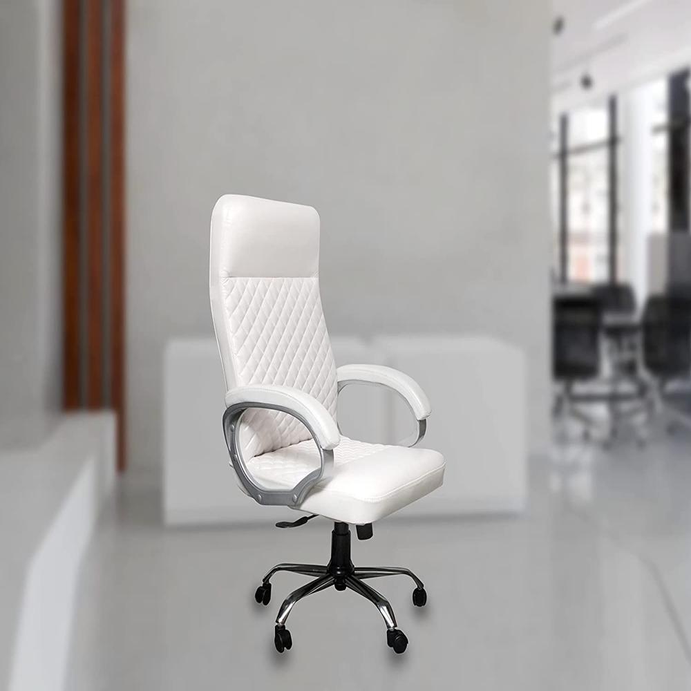 Opal High Back Director Revolving Office Chair White 