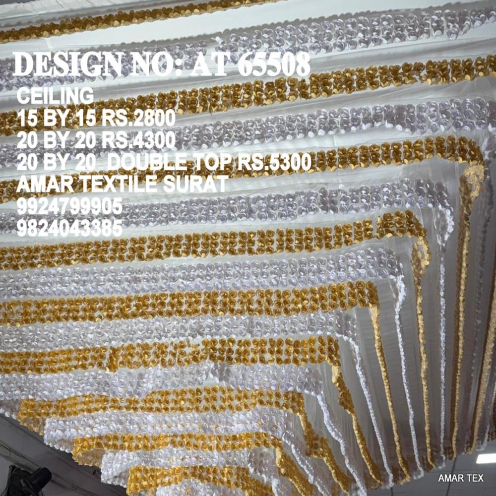 Ceiling Wedding Decoratives - Good Quality Fabric, Full Length, Super Width | Quick Dry, Washable, Strong, Versatile For Events And Festivals