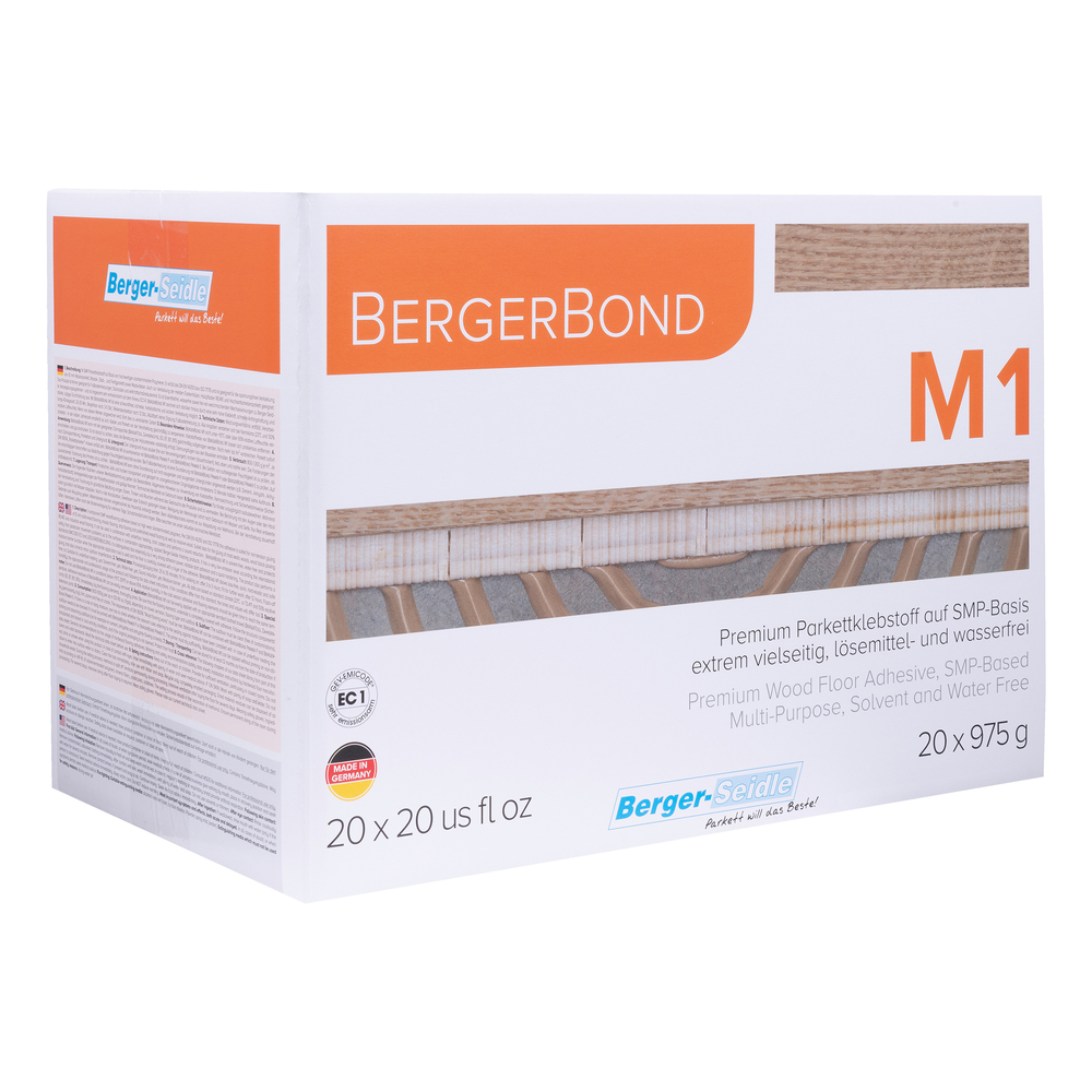 BergerBond M1 20x975g Rgb Flooring Adhesive