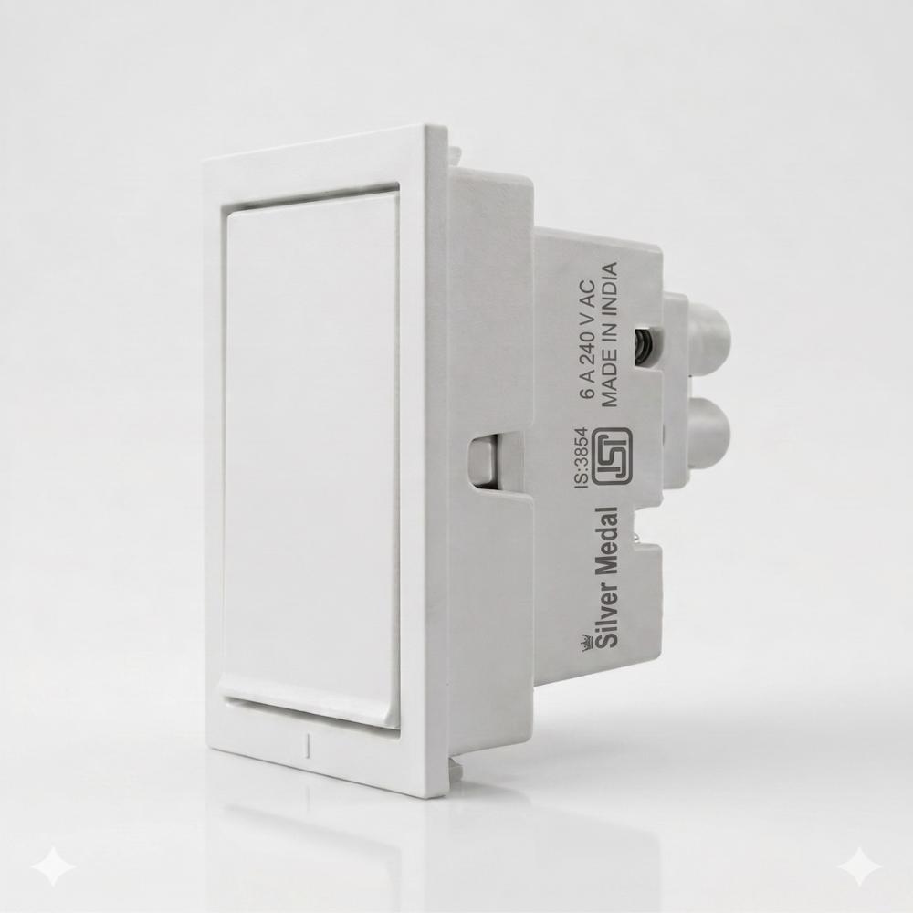 6A One Way L-Type Flat Modular Switch