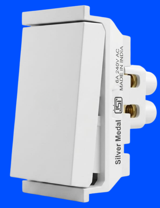 6A One Way Pm Cona Modular Switch - Material: Polycarbonate