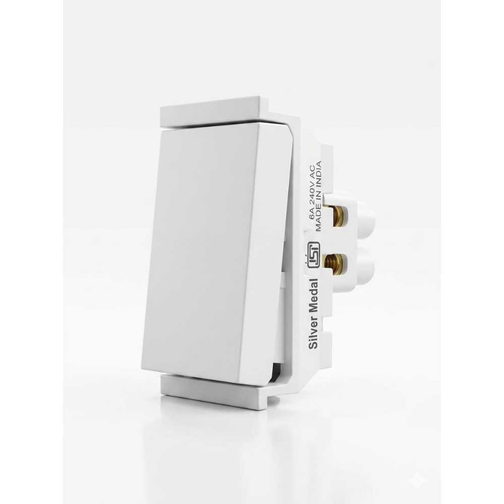 6A One Way Pm Cona Modular Switch - Material: Polycarbonate