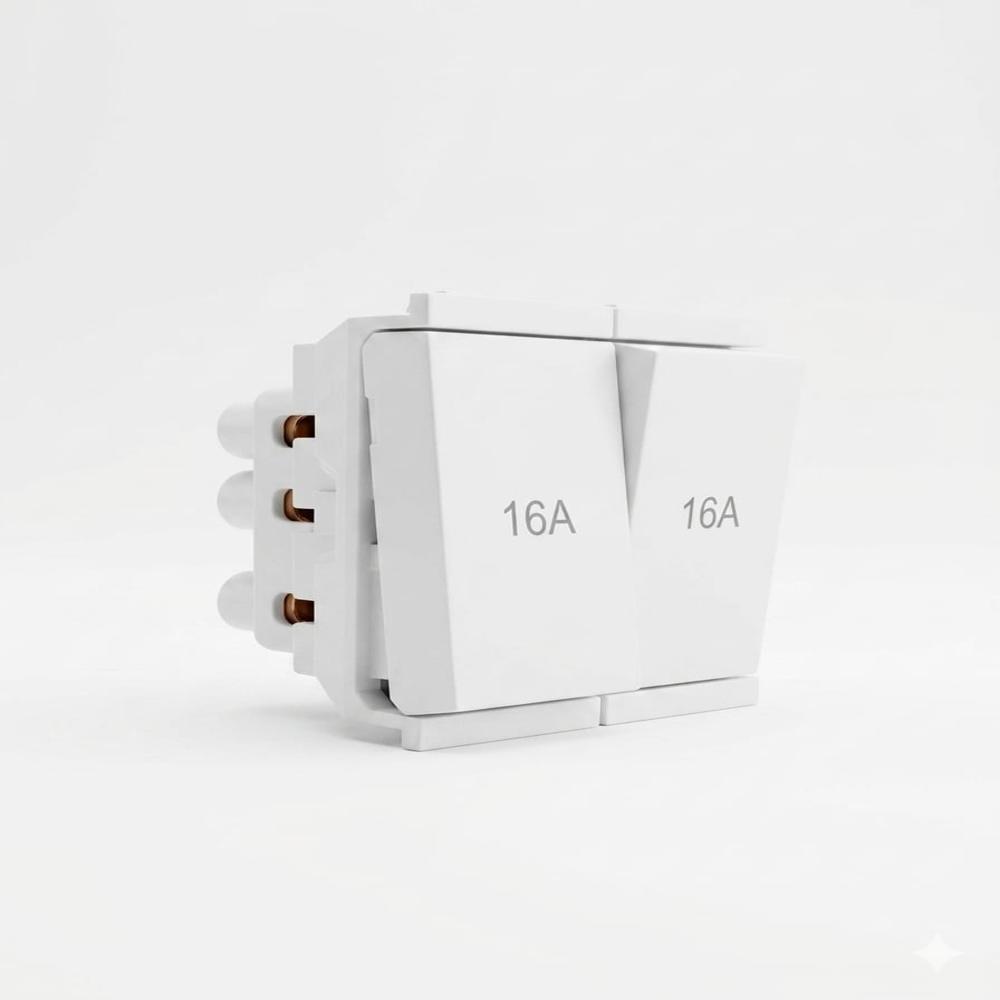 6A One Way PM Cona Modular Switch