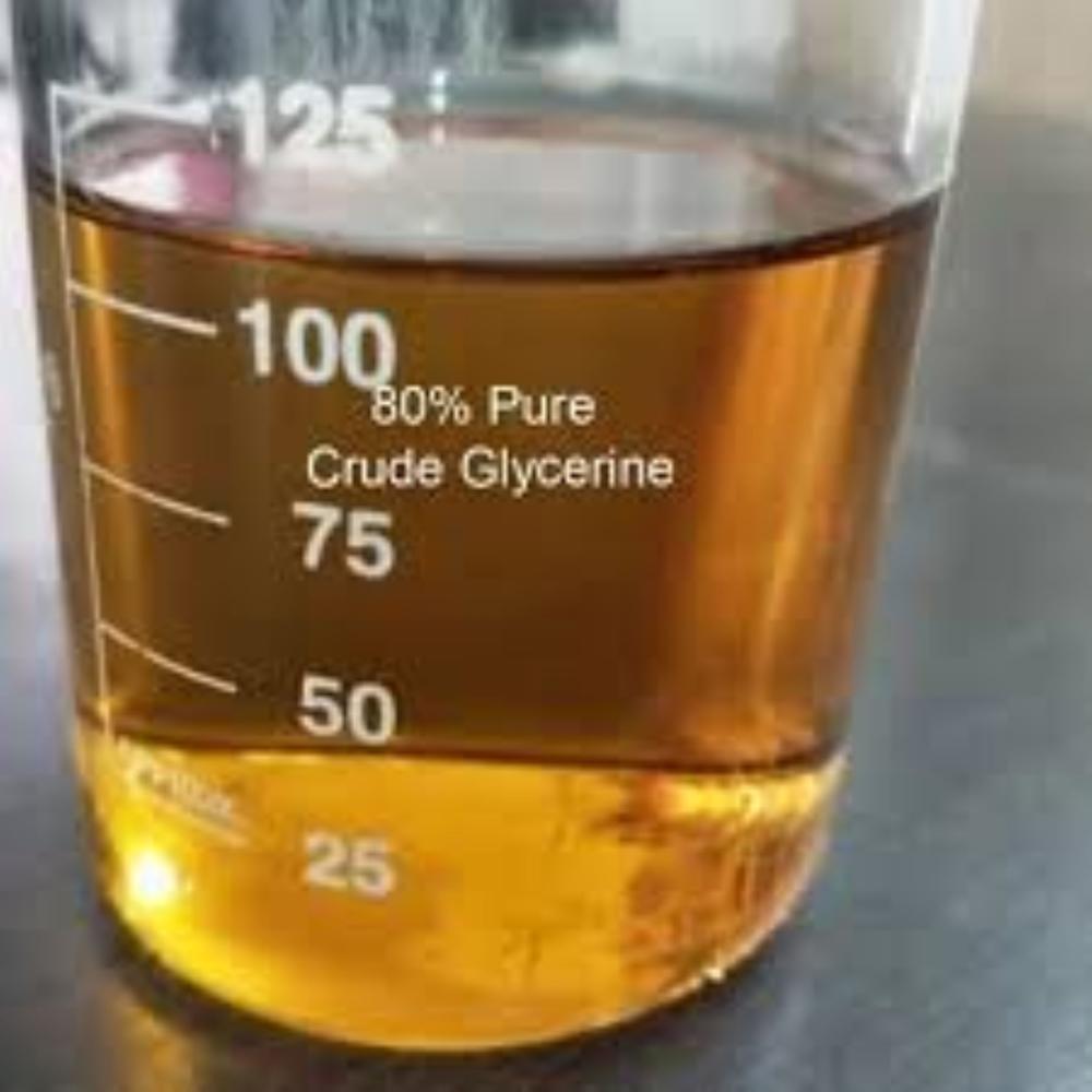 Crude Glycerine 55% to 80% Purity