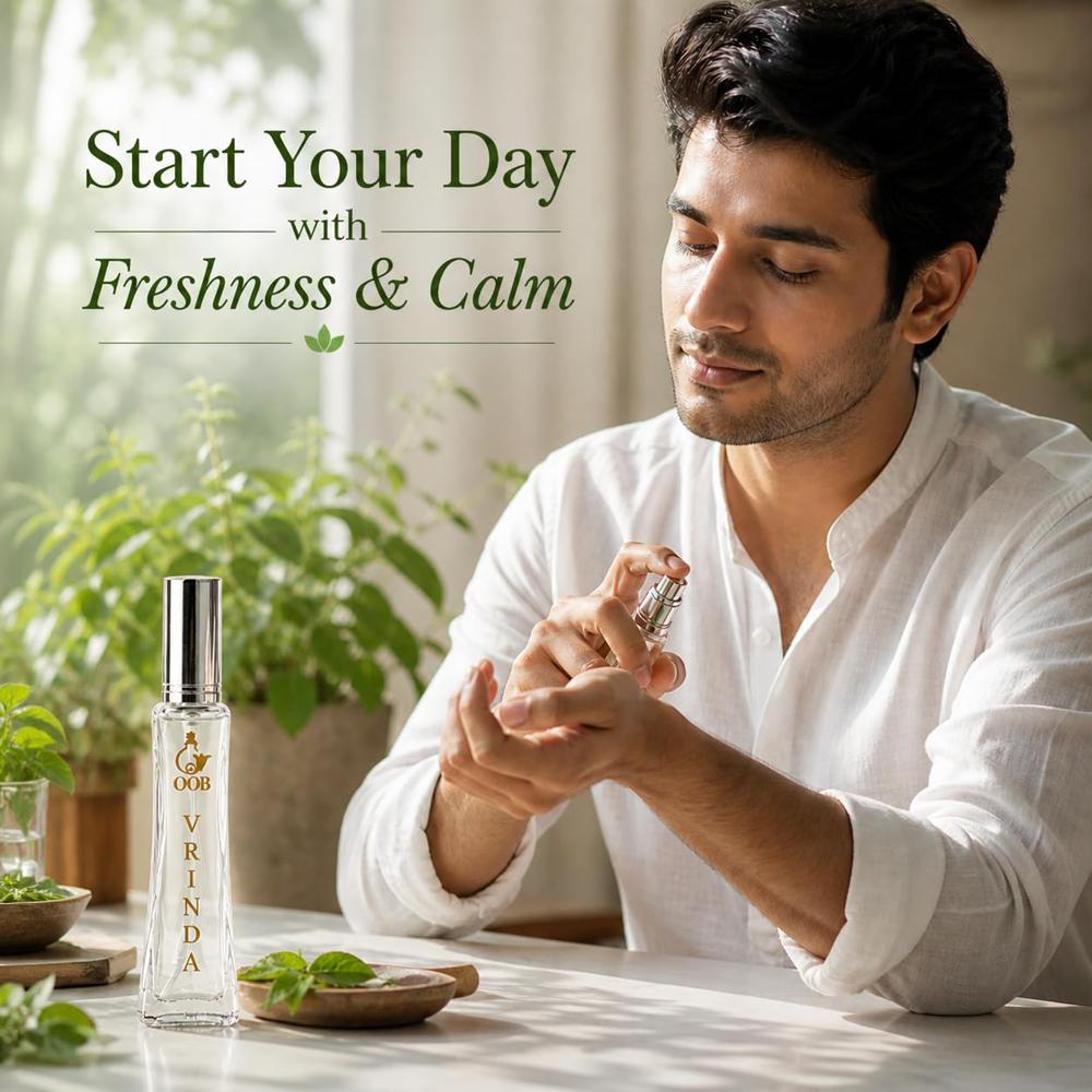 OOB Vrinda Tulsi Perfume for Men & Women