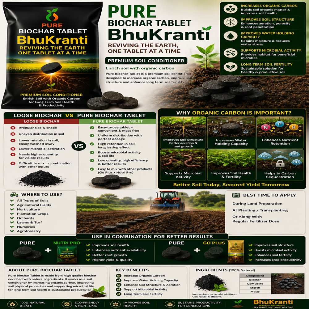Pure BioChar Tablets