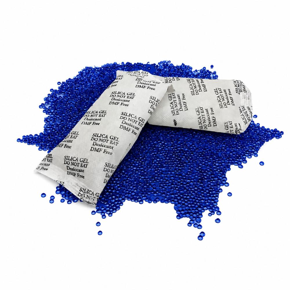 Silicagel Blue Beads 50 & 100 Gm Pouch