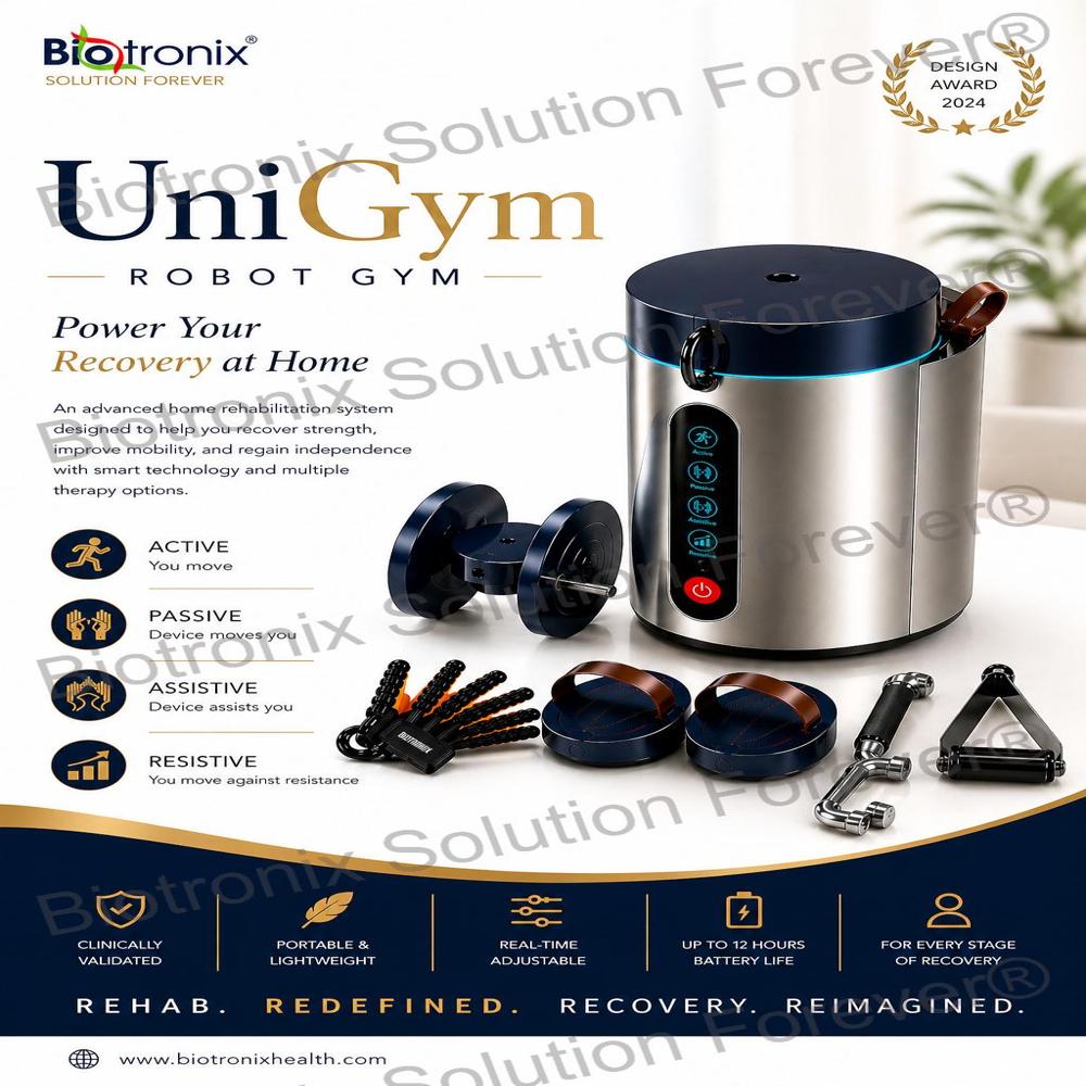 UniGym Rehabilitation Fitness Robot for Therapy and Recovery