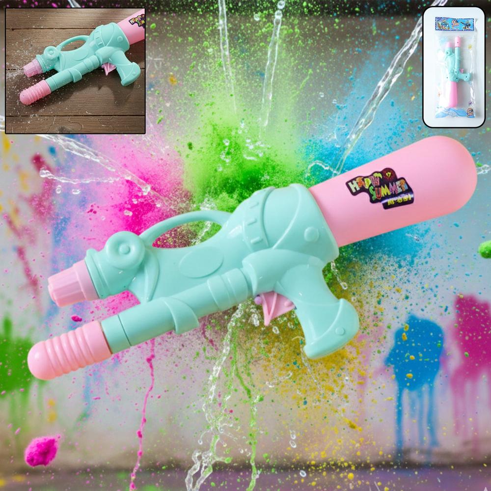 Plastic Holi Water Gun Toy for Kids  Manual Handheld Pichkari (1 Pc)