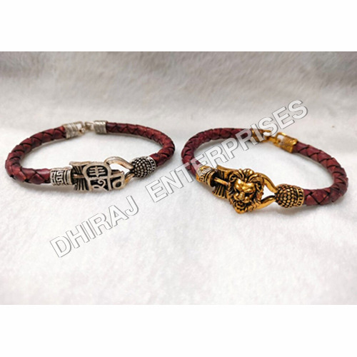 Leather Kada