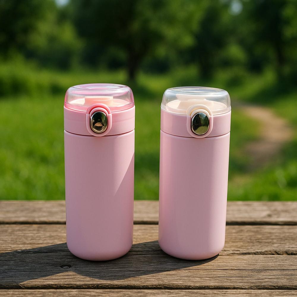 Water Bottle for Kids  Insulated Vacuum Stainless Steel Bottle (300 ML Approx)
