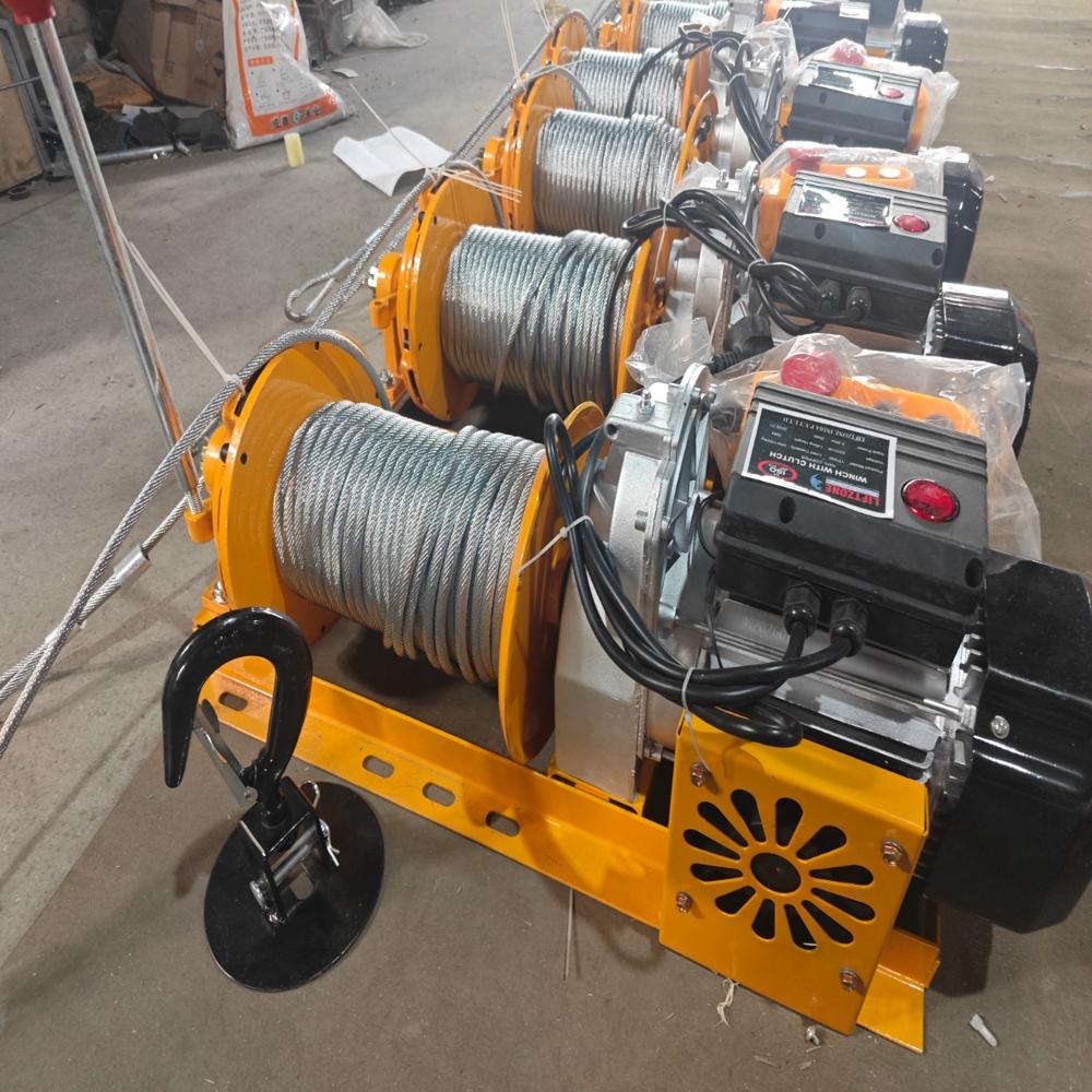 Clutch winch 1 ton 500 mtr