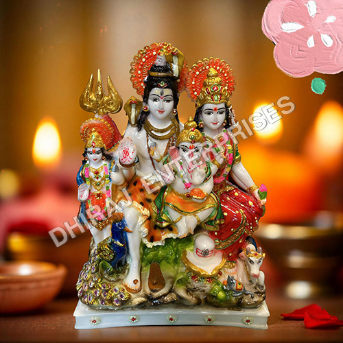 Shiv Parivar Dust Marble