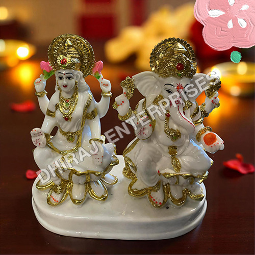 Resin Murti Laxmi Ganesh