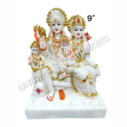 Dust Marble Shiva Family